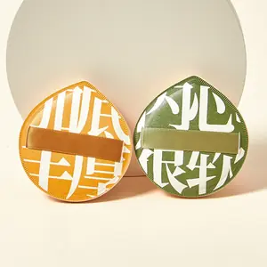 حجم كبير حلوى القطن التجميل نفخة سوبر إسفنجة ناعمة وسادة هوائية مسحوق نفث الأساس المخفي أدوات ماكياج الجافة والرطبة