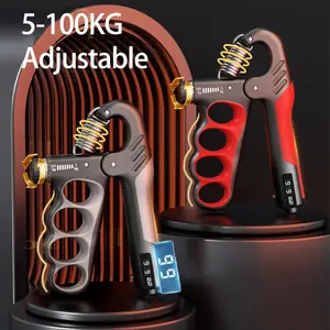 5-60/100/150 كجم قبضة قوة الصالة الرياضية المعصم المتوسع اليد المقوي قابل للتعديل الانتعاش العضلات اللياقة البدنية قوة اليد ممارسة
