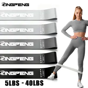 عبر الحدود مخصص اليوغا اللاتكس التوتر الدائري شريط مرن رقيقة الساقين الورك رفع المقاومة الفرقة كمال الاجسام التوتر الفرقة